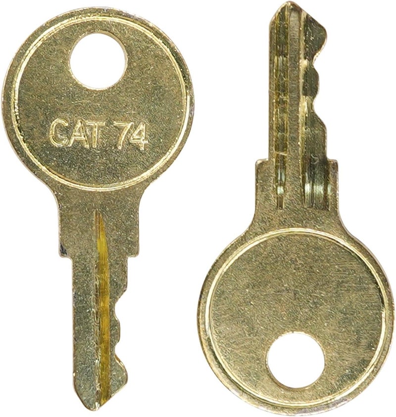 gradora Dispenser Keys CAT74 for 33043 Toilet Paper Towel Janitor Cat 74 Dispenser (Pack of 6) - Image 3
